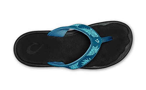 Image of OLUKAI Ohana Women's Sandals, Water Resistant Flip Flops with Arch Support, Lightweight Comfort for Beach & Travel, Enhanced Traction for Wet Surfaces