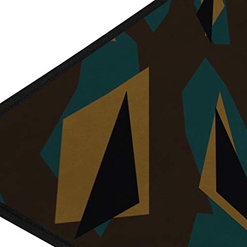 Tapis de cuisine antidérapant lavable vert 100x50 cm
