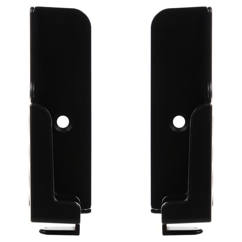 TEHAUX 1par Soporte de Pared Ajustable para Tablet y Teléfono Instalación Adhesiva Tornillos Diseño para Móviles y Tablets para Cocina Dormitorio y Oficina Fácil de Montar y Desmontar