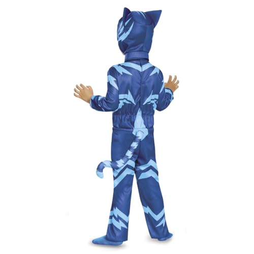 Disguise Catboy Costume for Kids, Official PJ Masks Costume Jumpsuit3