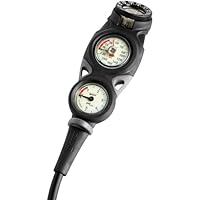 Mares Finimeter Mission 3, Tauchmanometer Black, One size