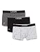 Produktbild Lacoste Herren 5H3411 Boxershorts, Noir/Bitume Chine-Argent, XL (3er Pack)