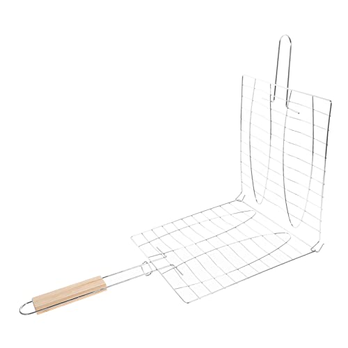 Mipcase High-resistant Bbq Net Clamp Bbq Clip for Grilling Baskets for Family Dinners Random