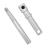 MERRYHAPY Replacement Fireplace Door Handle Metallgriff Hitzebeständig Für Kohleöfen Boiler Ofentürgriff Sicherer Ersatz Für Kaminofen Ofentür Griff