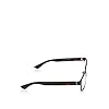 Gucci GG 0013O 001 Black Metal Square Eyeglasses 55mm - Image 4