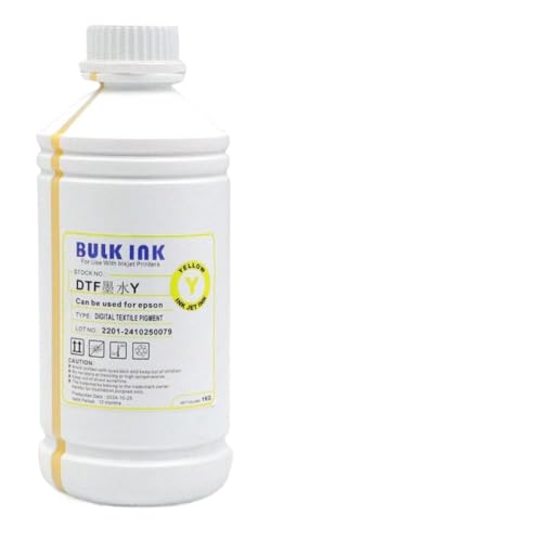 Encre DTF 1000ML anti-bouchage pour restaurer la clarté de vos impressions textiles