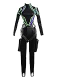 Persona 5 P5 Futaba Sakurau Cosplay Costume Navi Strange Theft Version Bodysuit Halloween Costume Full Set (Female XXL)