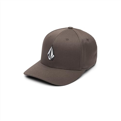 Image of Volcom Men's Snapback Hat - 6-Panel Twill Flat Brim Cap Adjustable Snap Closure