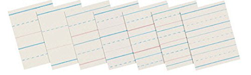 Zaner-Bloser Broken Midline Papers 1/2 X 1/4 Long