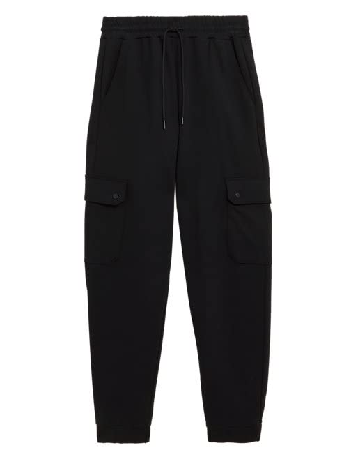 Image of Marks & Spencer Ponte Utility Tapered Ankle Grazer Joggers