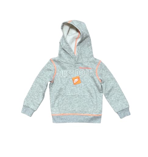 Nike Little Boys Just Do It Logo Hoodie, Dark Grey Heather/Total Orange, 2T  : Amazon.ca: Clothing, Shoes \u0026 Accessories
