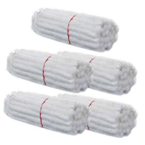 Mechas para lámparas de aceite de algodón Lurrose 5 pcs