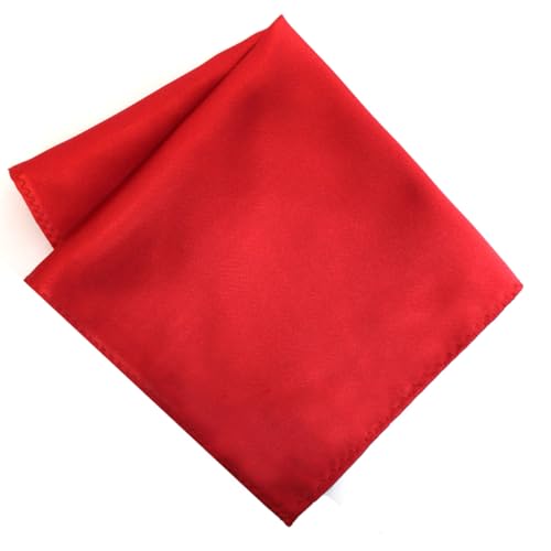 Image of LEONARDI Men's Solid Pocket Square | 30cm x 30cm | Smooth texture | Microfiber | Pack of 1 |