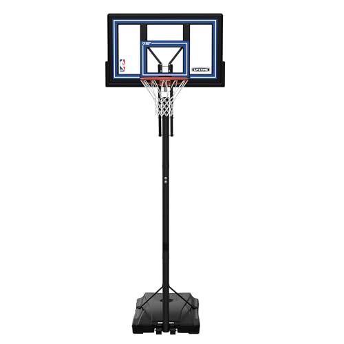 Lifetime NBA Portable Basketball Hoop, 50 Inch Shatterproof Fusion Backboard,