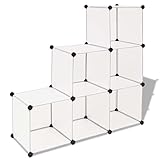 Photo Gallery lxyzwrw furniture select-storage cube organizer con 6 scomparti, bianco Photo Gallery lxyzwrw furniture select-storage cube organizer con 6 scomparti, bianco