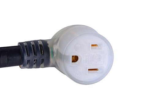 Maxworks 80702 Heavy Duty 20 Foot 8 Awg/3C 6-50 Nema R Plug Lighted Welding Cord With Etl Approved #TOP2