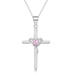 10-October-Pink Tourmaline-White gold
