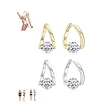 Lymphatic Drainage Earrings for Women Rioyaya Lymphatic Earrings Magnetotherapy Germanium Earrings Acupressure Cuff Earrings Jewelry Gifts