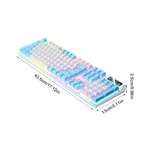 Clavier filaire mécanique robuste avec pavé numérique pour PC fixe - 5