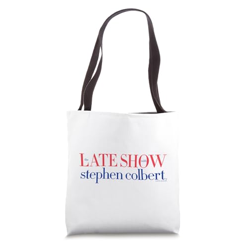 Bolsa Tote con Logo de The Late Show con Stephen Colbert miniatura 1