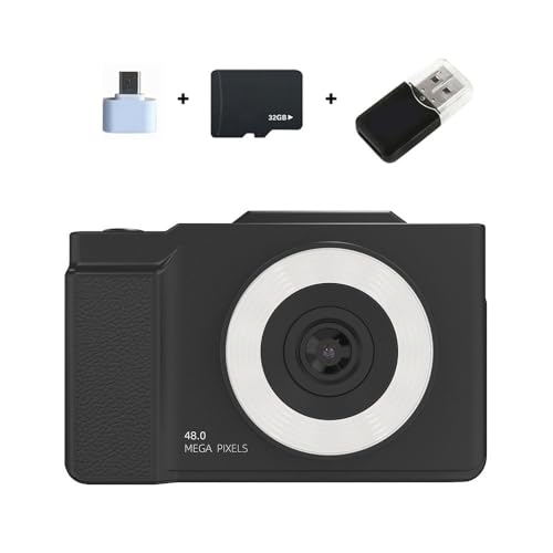 Appareil photo numérique 4K idéal pour voyage et vlog étudiant avec écran amovible