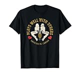 Plays Well With Others Swinger Couples Upside Down Pineapple T-Shirt