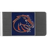 NCAA Siskiyou Sports Mens Boise State Broncos Steel Money Clip One Size Team Color