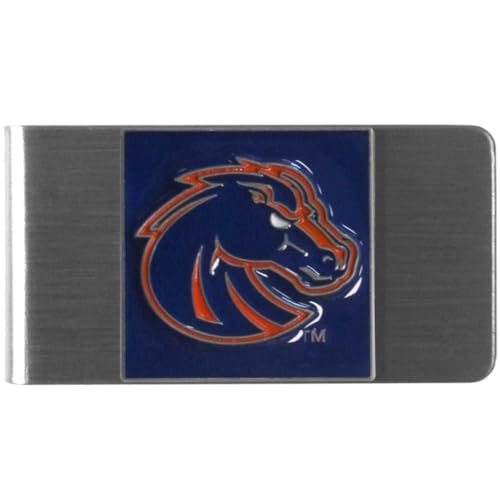 NCAA Siskiyou Sports Mens Boise State Broncos Steel Money Clip One Size Team Color