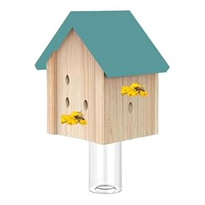 Ccuzs Bienenhaus QOAZFM703PZI8FBTD für Wildbienen