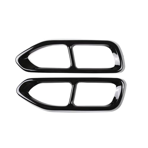 Couvercle silencieux d'échappement 2 pièces acier durable BMW Série 7 730 750li G11