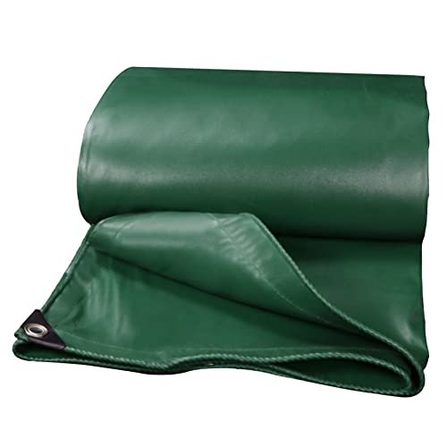 Bâche de protection jardin et camping verte avec œillets solides