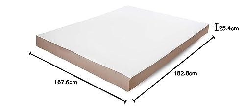 Image of Wakefit Natural EcoLatex Classic Mattress | 10 Years Warranty | Mattress Queen Bed, ErgoTech Latex Mattress, 10-Inch Bed Mattress, Queen Size (72x66x10 Inches, Firm, 7-Zone)