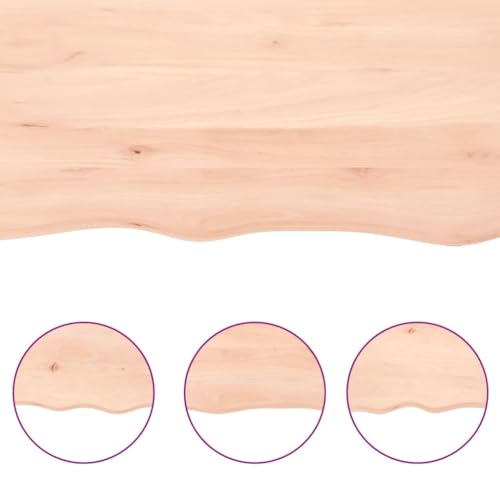 Étagère murale chêne massif 40x60cm pour optimiser le rangement mural