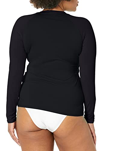 Body Glove Women's Standard Smoothies Sleek Solid Long Sleeve Rashguard with UPF 50+2