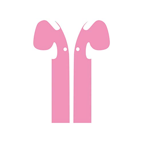 Auriculares bluetooth,CHshe Fundas protectoras Las fundas con estilo minimalistas cubren la personalización,las pieles para Apple AirPods |Rosado|