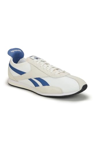Reebok Unisex R400 Basket, Chalk Chalk Twilight Blue, 38.5 EU