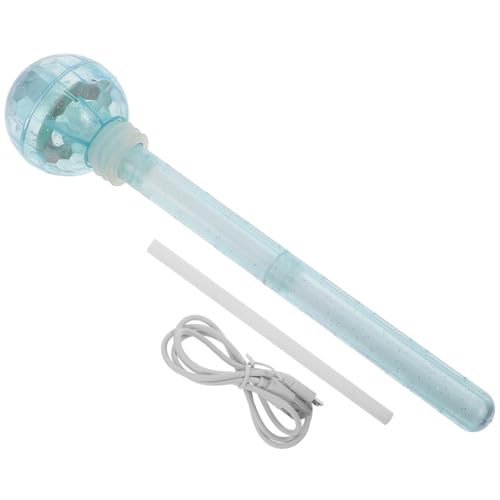 SHERCHPRY Humidificador Stick Hielo Facial Globos de Hielo para Facial Mini humidificador para Plantas Brillo de Labios Azul Soporte Fibra de algodón Sky-Blue