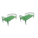 Modelo de cama simulada: un modelo de cama de dormitorio de mini soldado con diseño de colores brillantes.
