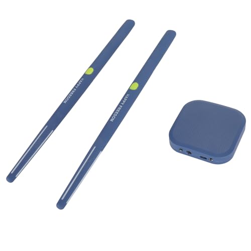 Set di Batteria Elettrica, Batteria Ad Aria con Bacchette, Pedali, Bluetooth e Batteria Elettronica a 8 Suoni per Adulti, Bambini, Funzione MIDI USB, Riconoscimento del