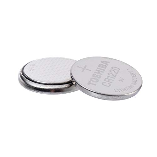 Toshiba CR1220 3V Lithium Coin Cell Battery Pack of 5