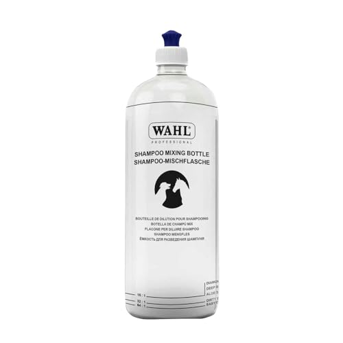 Wahl Pro Pet Shampoo Mixing Bottle - Botella para Mezclar el champú.
