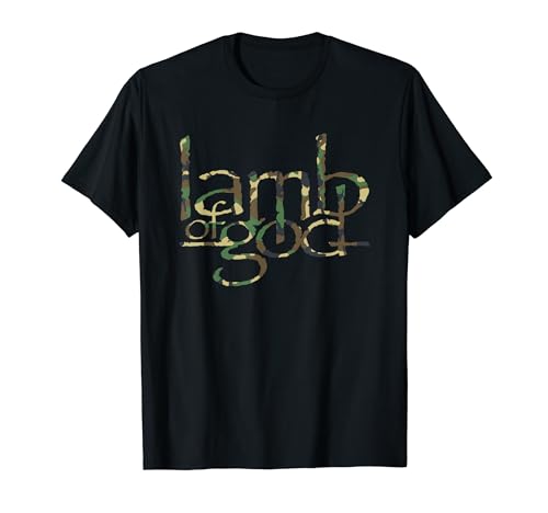 Lamb of God – Memorial Day Camouflage Logo Camiseta