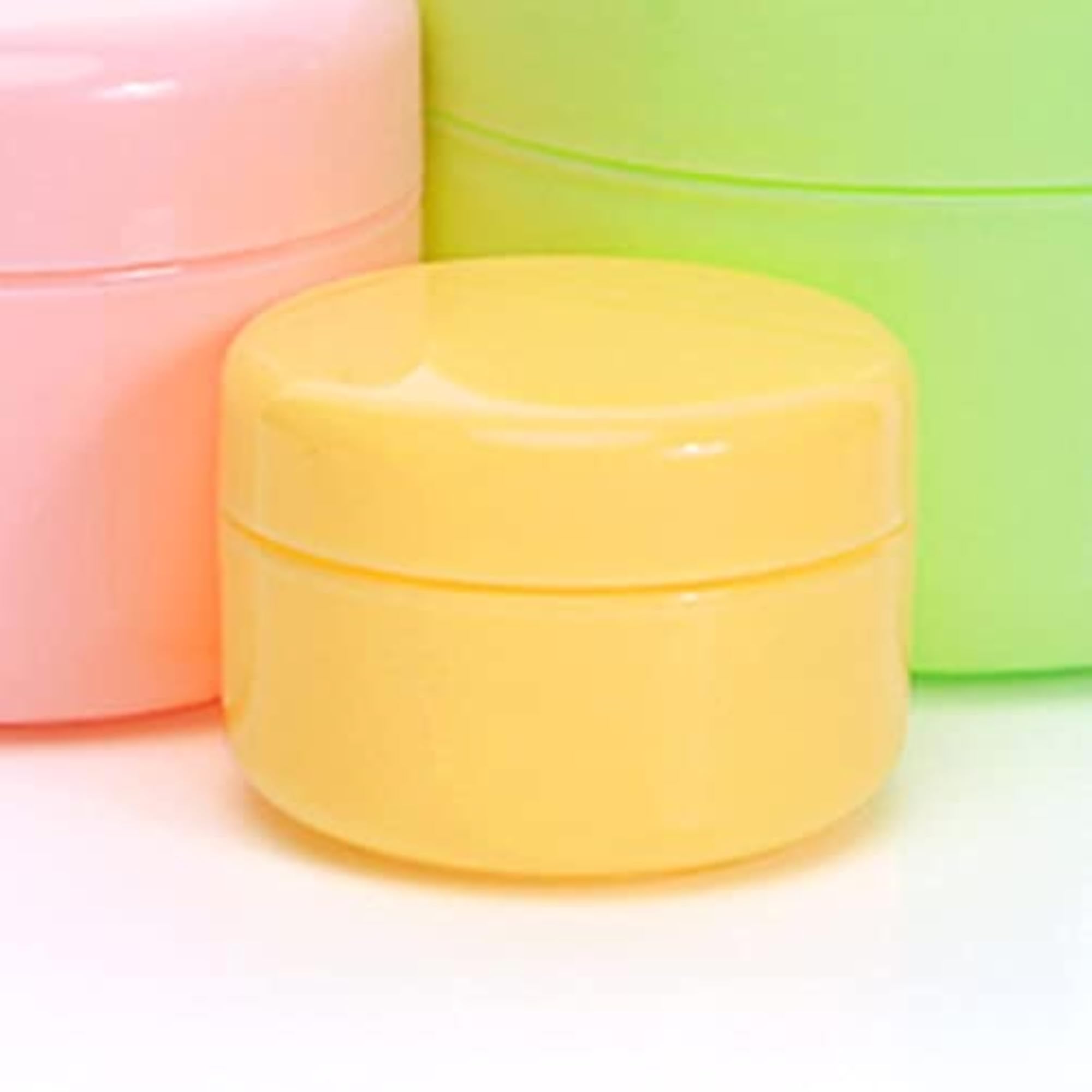 Refillable Plastic Empty Face Cream Cosmetic Container with Lid