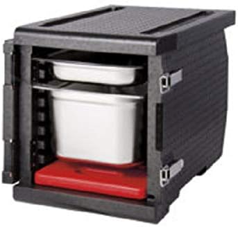 Plustik Gastronorm FRONTLOADER-GN 65 Litre Isothermal Containers, Black, Single