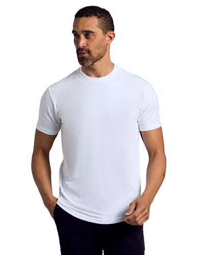 Image of True Classic Mens T-Shirts - Curved Hem or Pocket Tee, Mens Drop Cut Lounge /Sleep or Heavyweight Tshirt