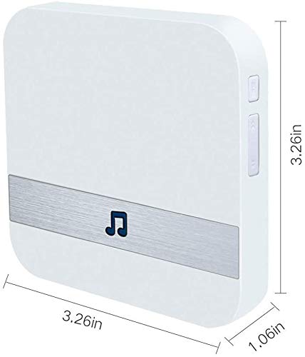 Video Doorbell [2019 Upgrade] 1080P Wireless Doorbell Camera IP5 Waterproof HD 1080P WiFi