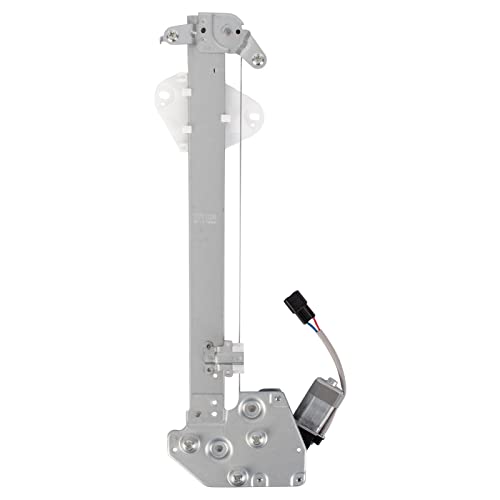 Image of TRQ Rear Left Power Window Regulator & Motor Assembly Drivers Side Compatible with 2009-2014 Acura TSX