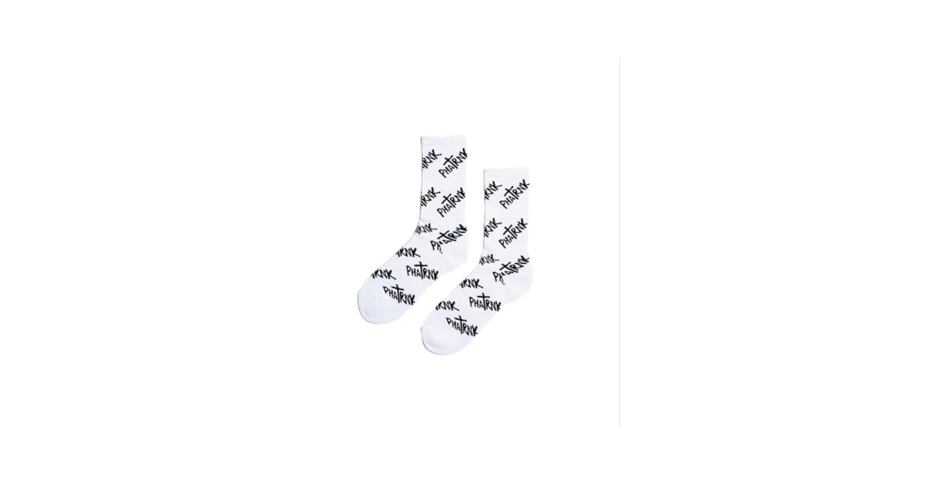 ■PHATRNK■ロゴ ソックス 全6種類 ブラック ホワイト 綿100％ Amazon.co.jp: PHATRNK BASIC LOGO SOCKSファットランク