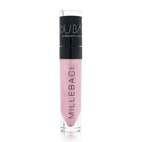 NoubaMillebaci Long Lasting Liquid Lipstick Pink, Lustrous Moisturizing Creamy Formula with Vitamin E Intense Color Pigment High Impact Makeup Lip Cream Color Stick Balm For Women (Color 1)