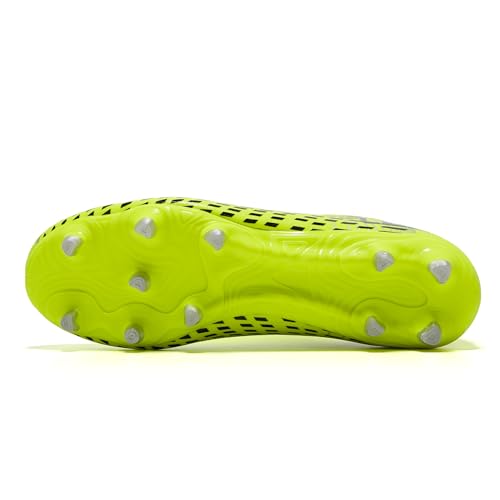 Image of Men's Soccer Cleats Women Outdoor Frim Ground Football Shoes